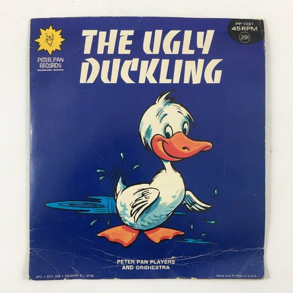 The Ugly Duckling Peter Pan Players & Orchestra 45 Vinyl Record PP1031 Vintage - Picture 4 of 5